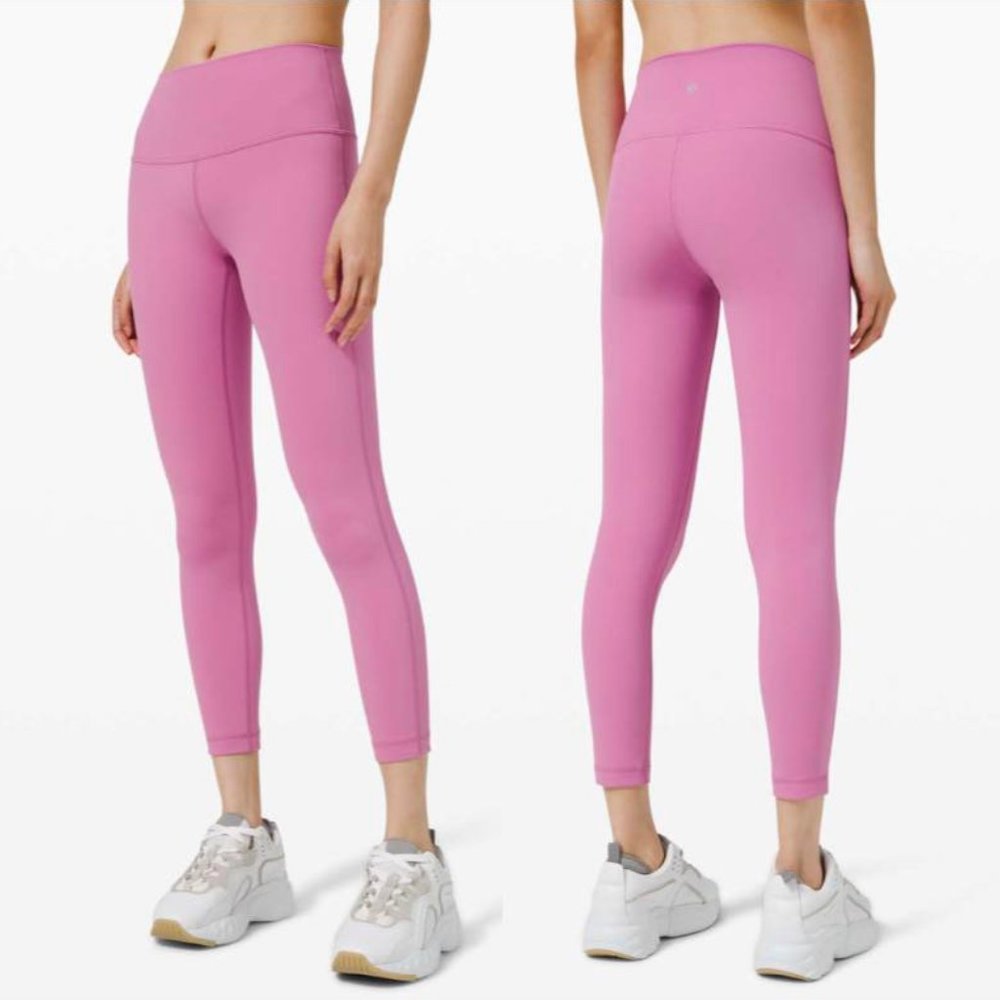 Lululemon NWOT Wunder Under High-Rise Tight 25" *Full-On Luxtreme Magenta Glow